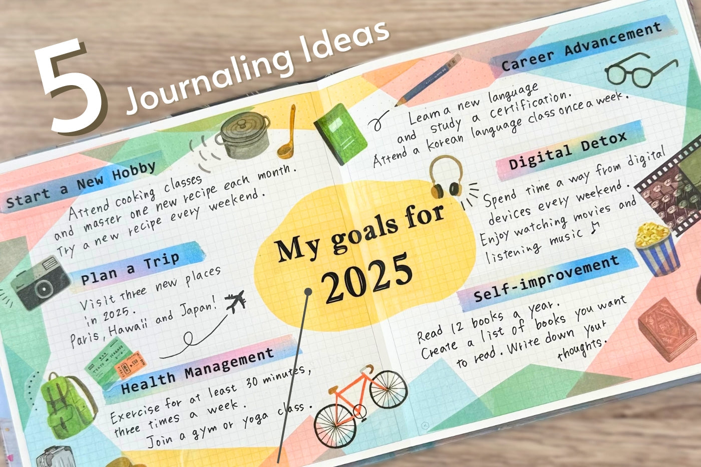 5 Fun and Creative Planner Decoration Ideas: HITOTOKI sale now 15% or more off.