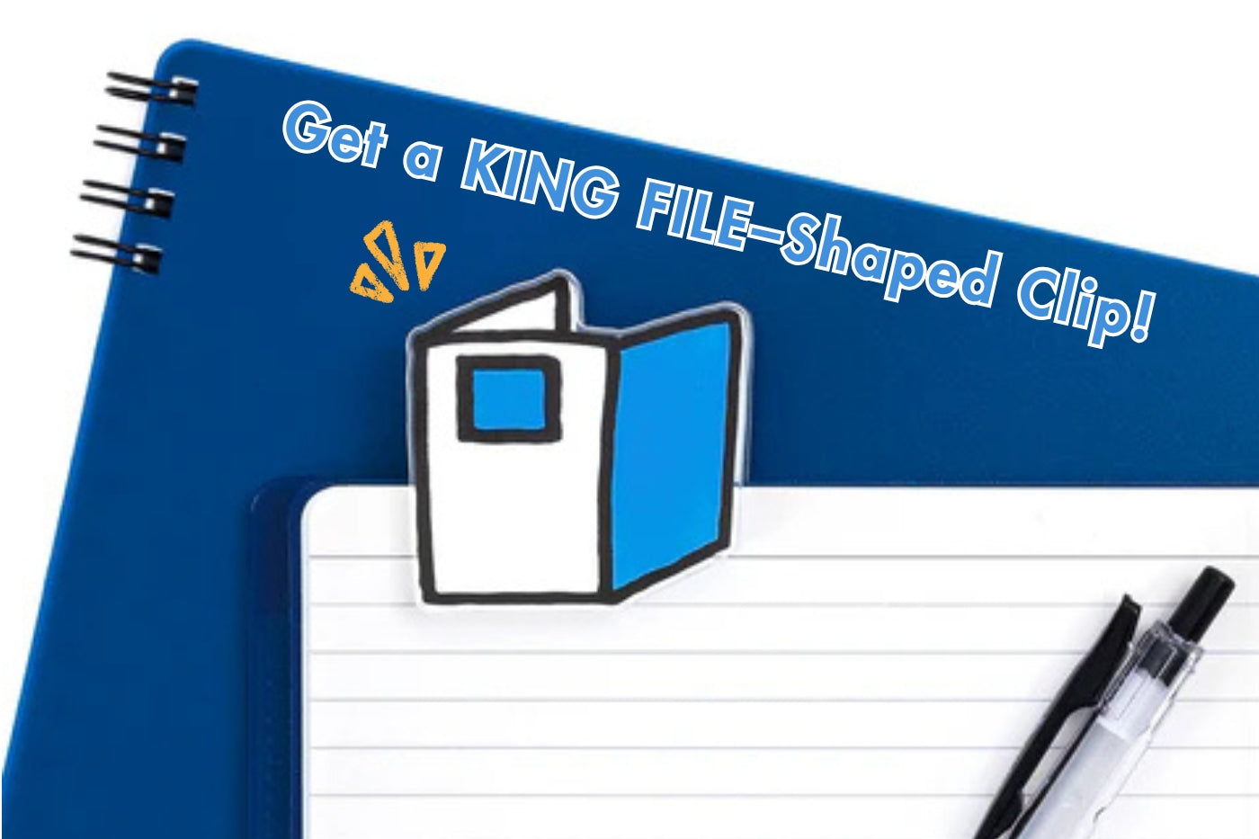 Free KING FILE Clip on Orders ¥15,000+!