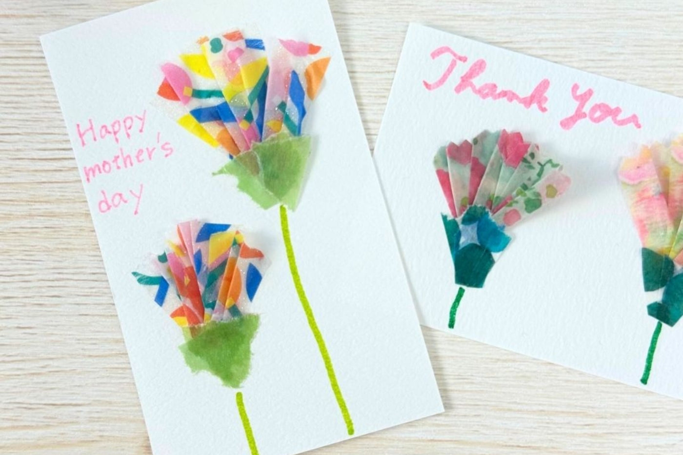 DIY Thank-you Card for Mother's Day!🎉🙍