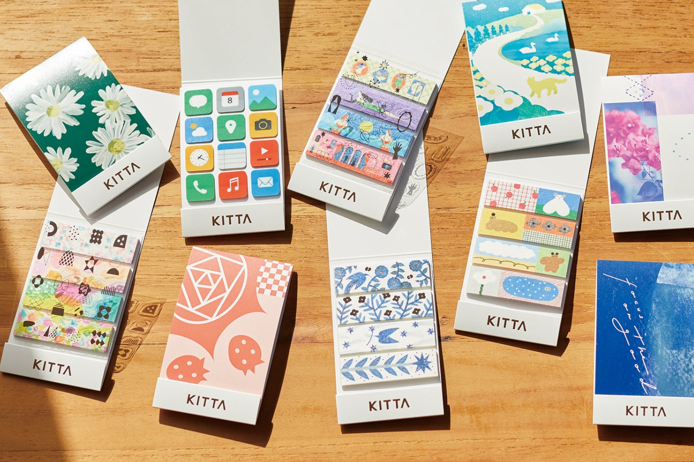 Release of 12 New Designs in KITTA Washi Tape