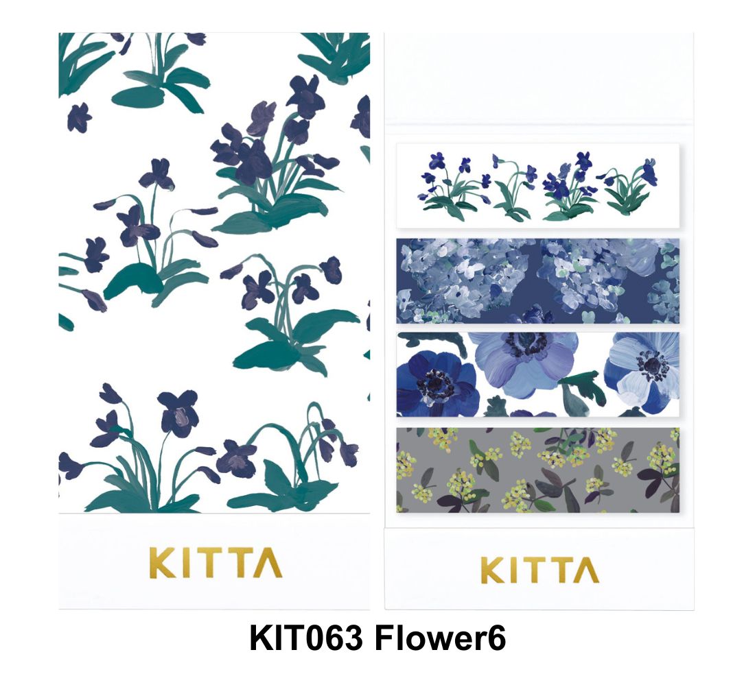 KITTA Basic Washi tapes