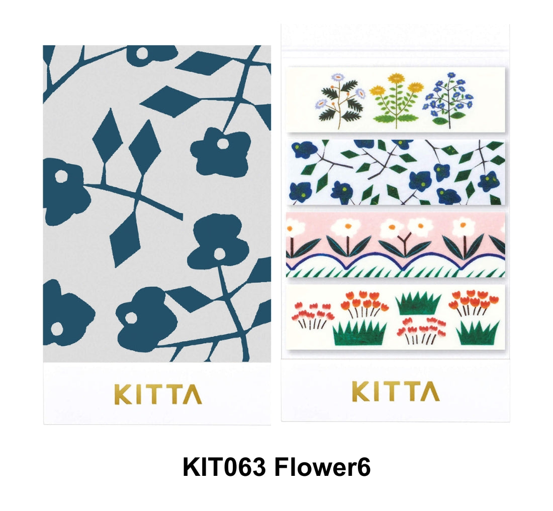 KITTA Basic Washi tapes