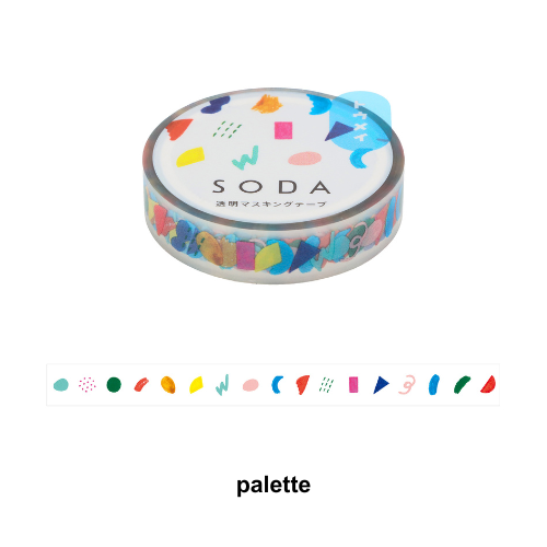 SODA Transparent Masking Tape palette