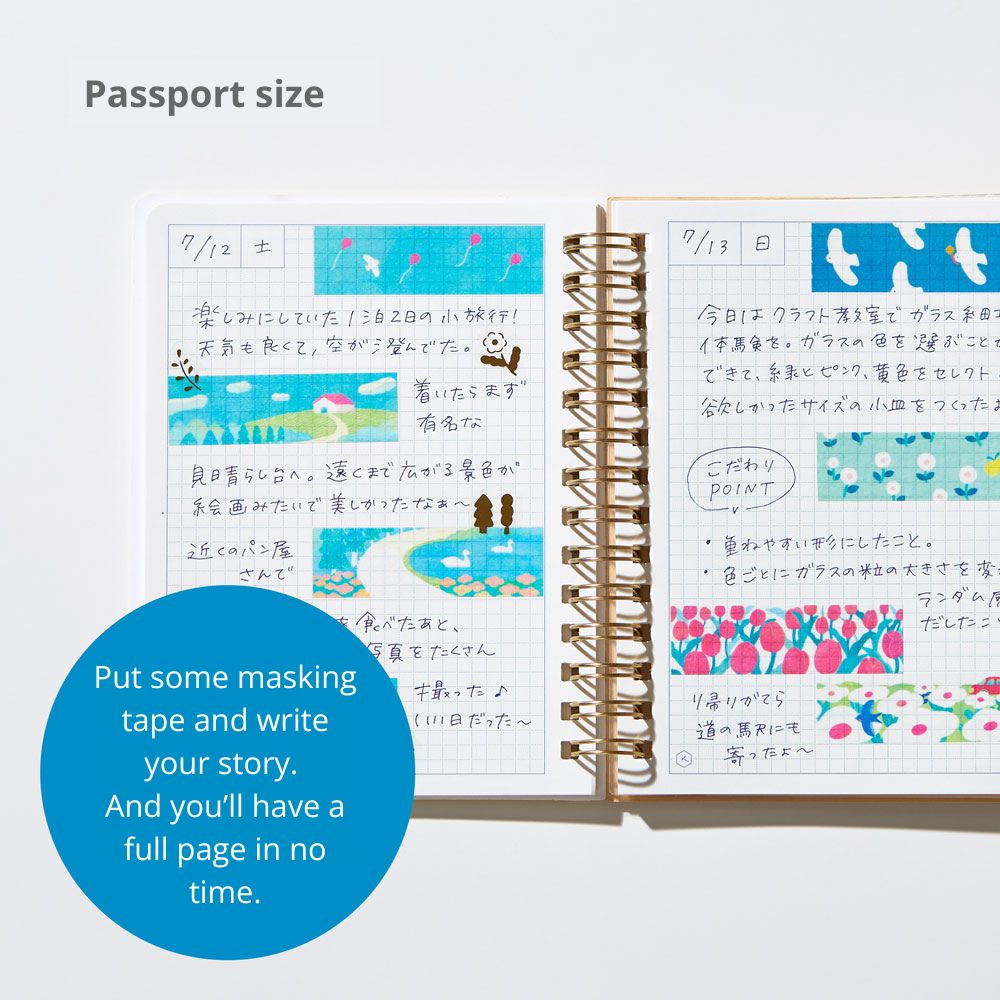 HITOTOKI NOTE Spiral Notebook