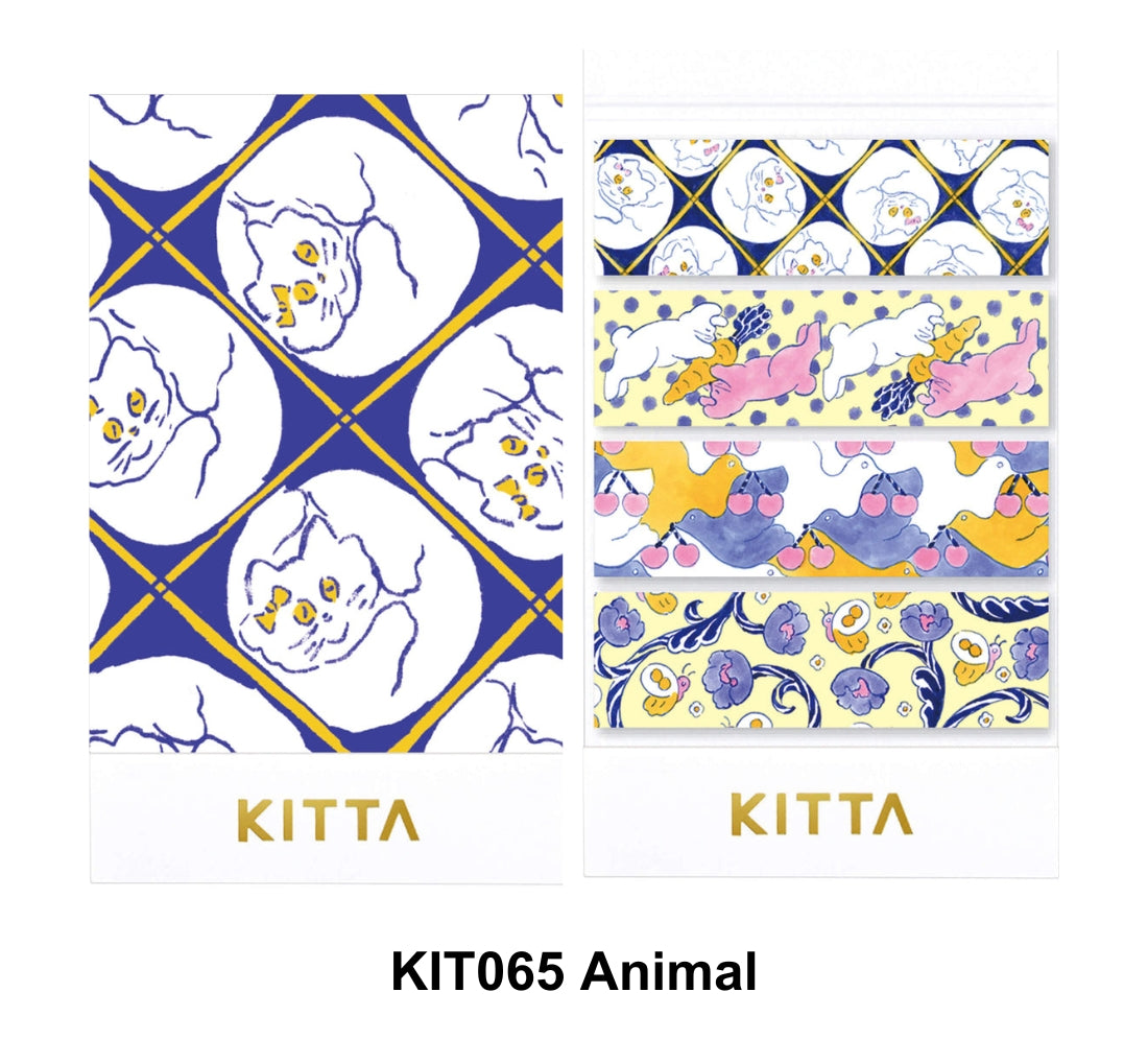 KITTA Basic Washi tapes
