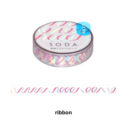 SODA Transparent Masking Tape ribbon