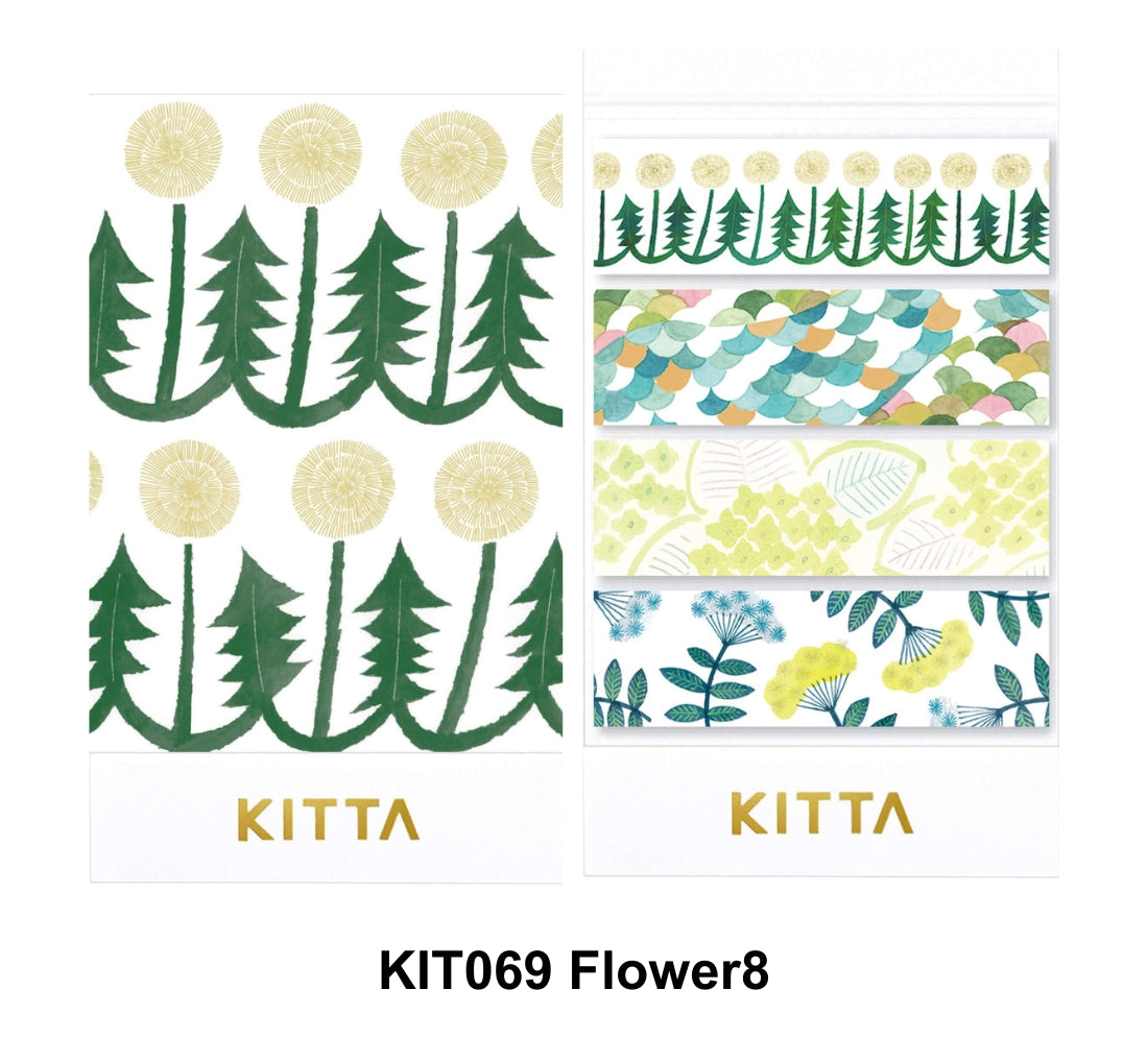 KITTA Basic Washi tapes