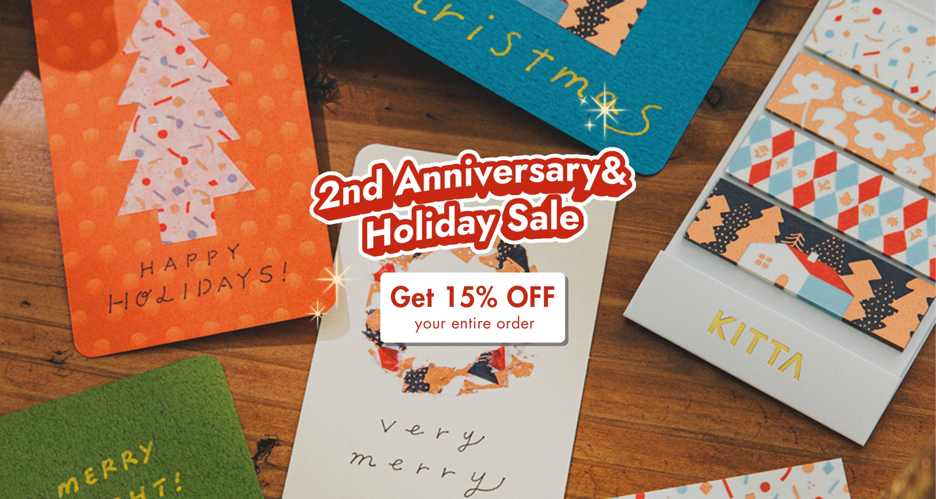 2nd Anniversary & Holiday Sale