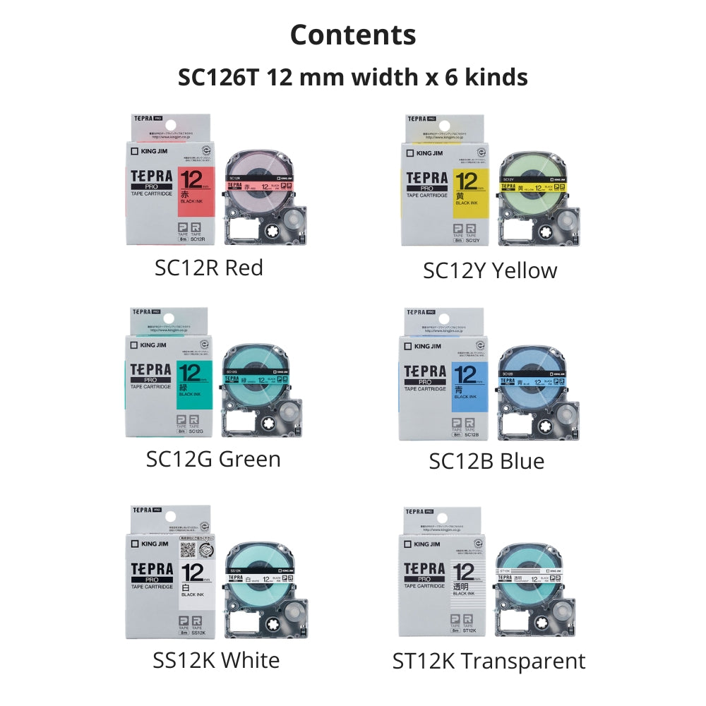 TEPRA PRO Tape Cartridge Basic Pack