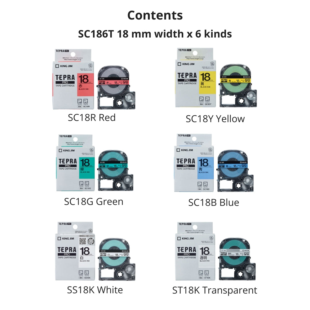 TEPRA PRO Tape Cartridge Basic Pack