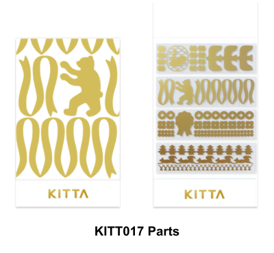 KITTA Clear Sticker