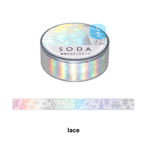 SODA Transparent Masking Tape lace
