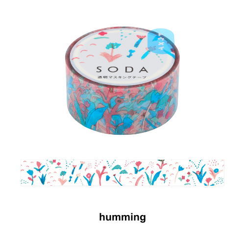 SODA Transparent Masking Tape humming