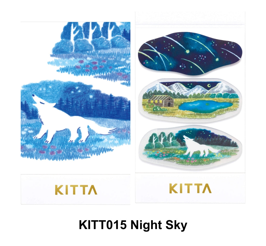 KITTA Clear Sticker