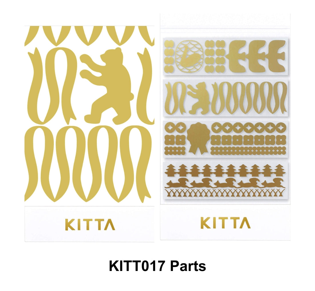 KITTA Clear Sticker