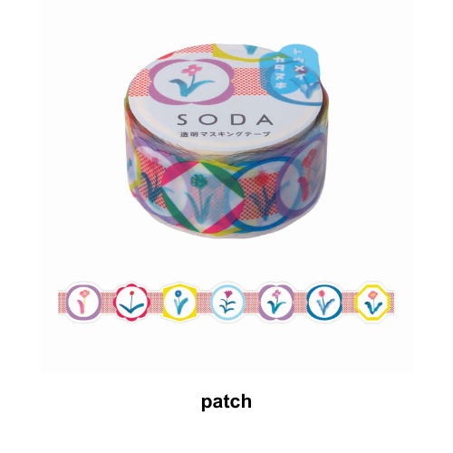 SODA Transparent Masking Tape patch