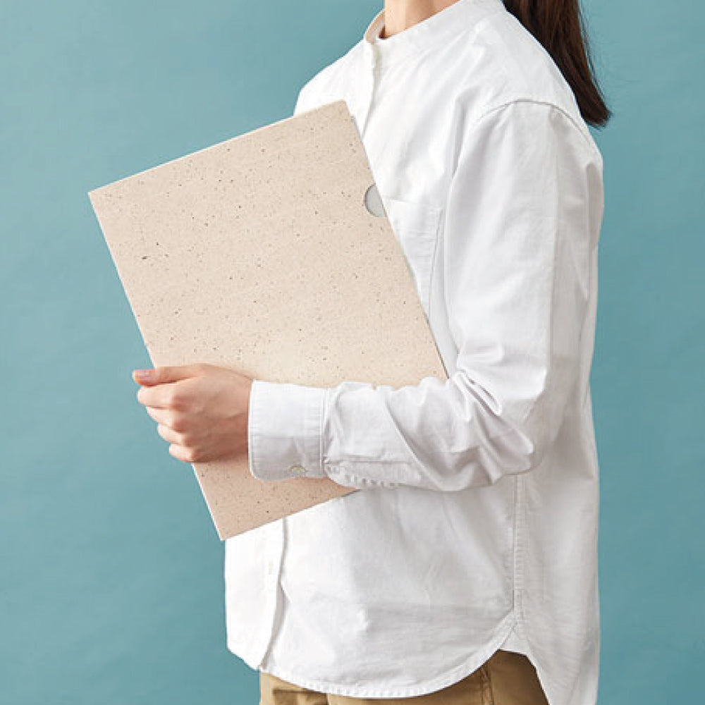 Used Tea Leaf Paper Folder