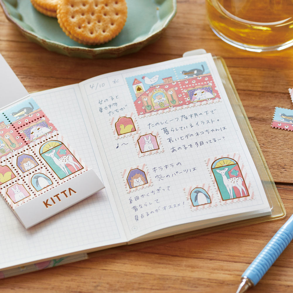 KITTA Special sticker used to decorate a notebook