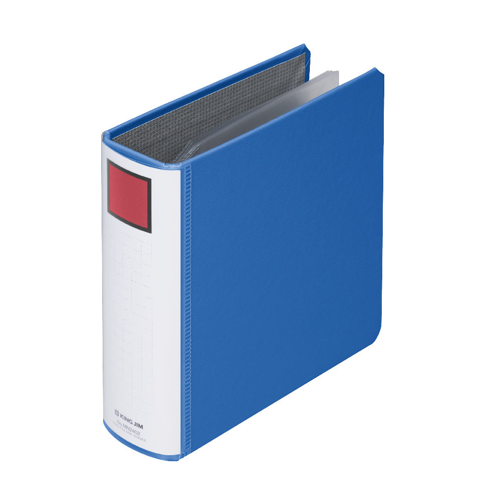Miniaturized KING JIM File Binder Blue