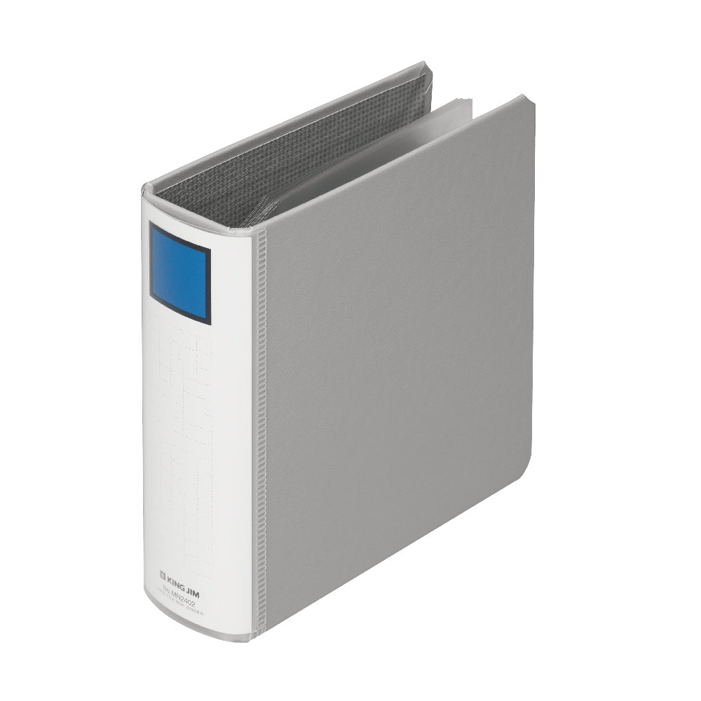 Miniaturized KING JIM File Binder Gray