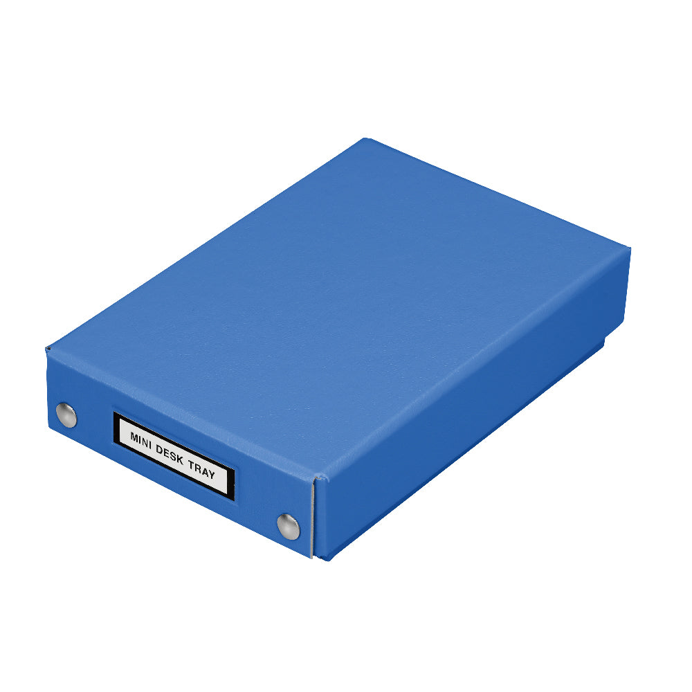 Miniaturized KING JIM Desk Tray Blue