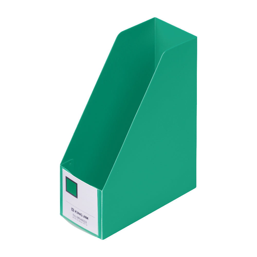 Miniaturized KING JIM holders Vertical Green