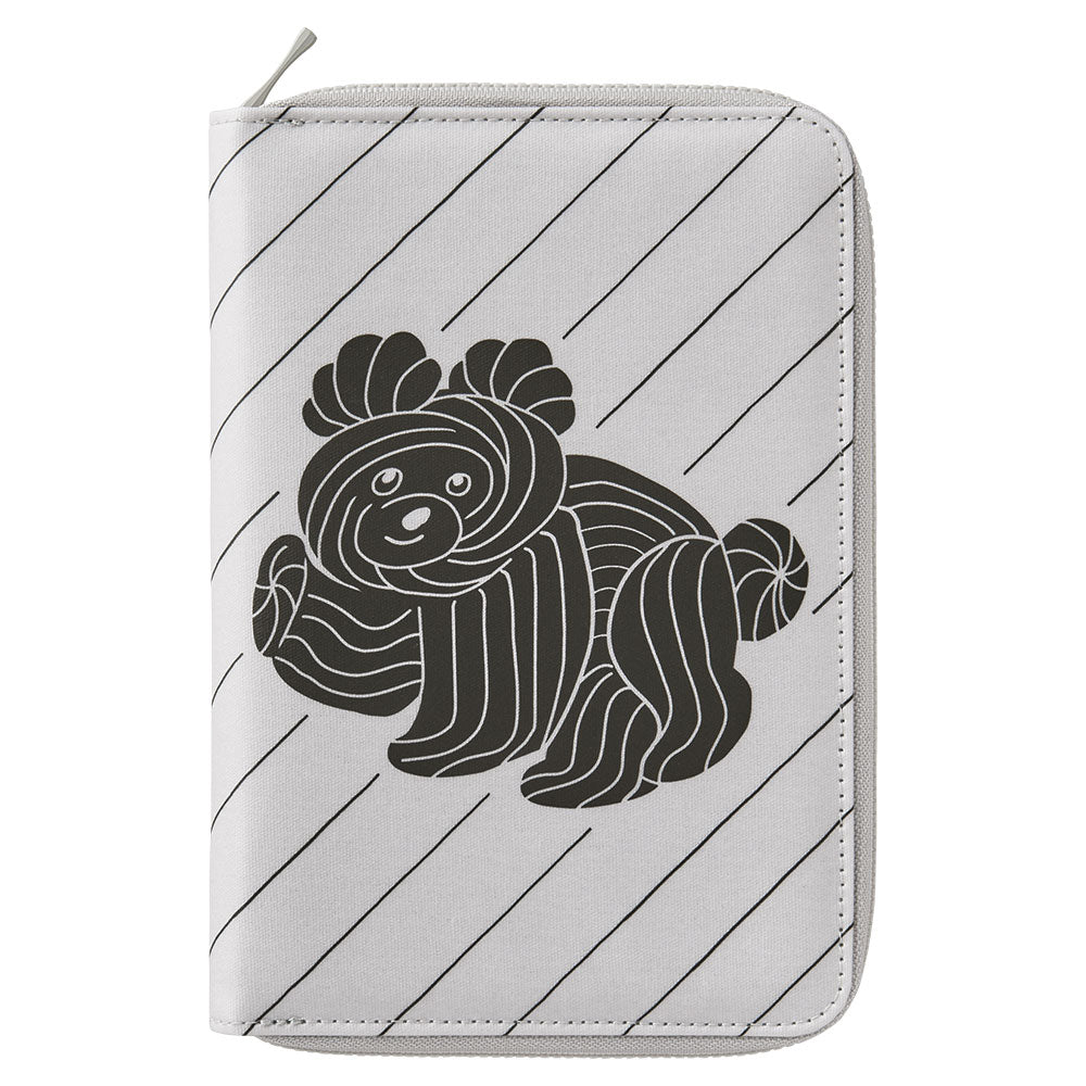 HITOTOKI NOTE Zip around type Kumacky ,Notebook