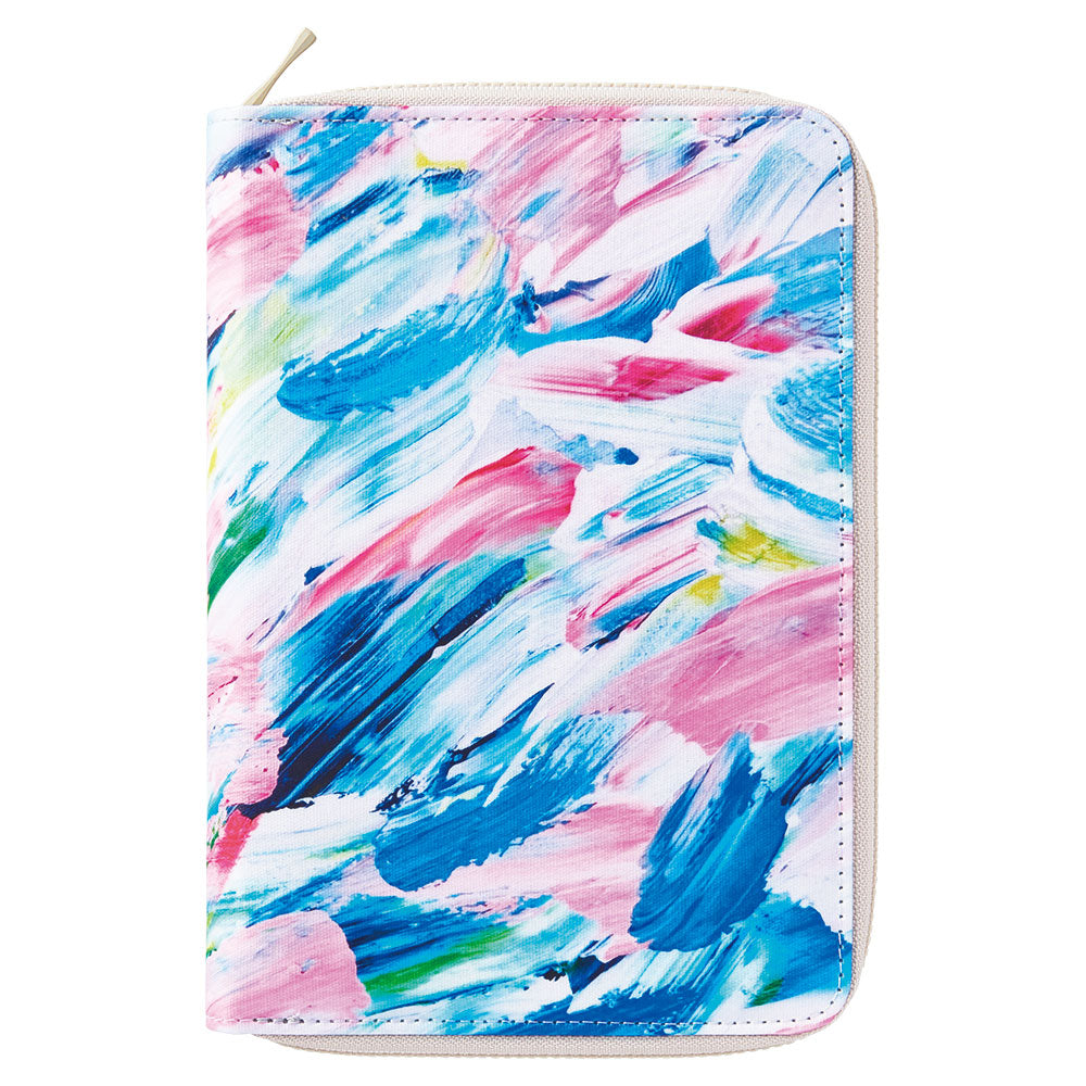 HITOTOKI NOTE Zip around type Paint ,Notebook