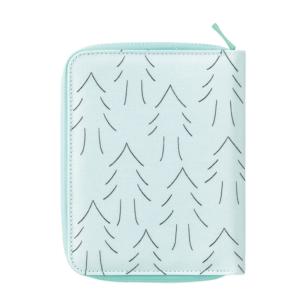 HITOTOKI NOTE Zip around type Forest ,Notebook