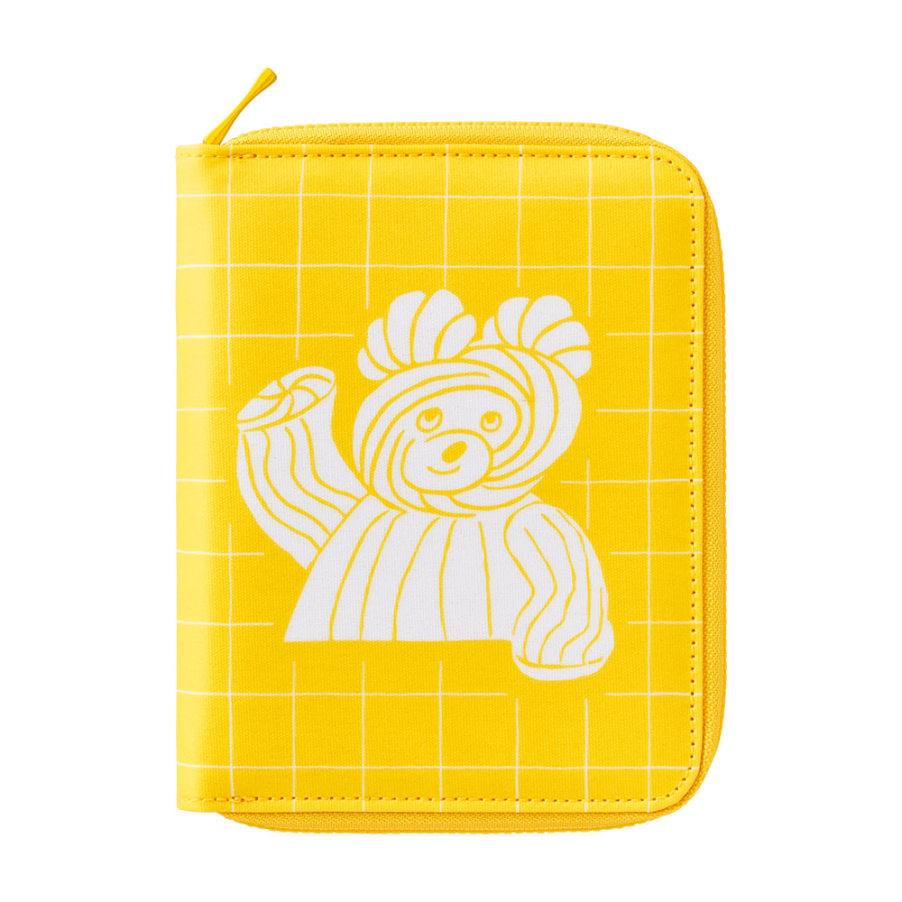 HITOTOKI NOTE Zip around type Kumacky ,Notebook