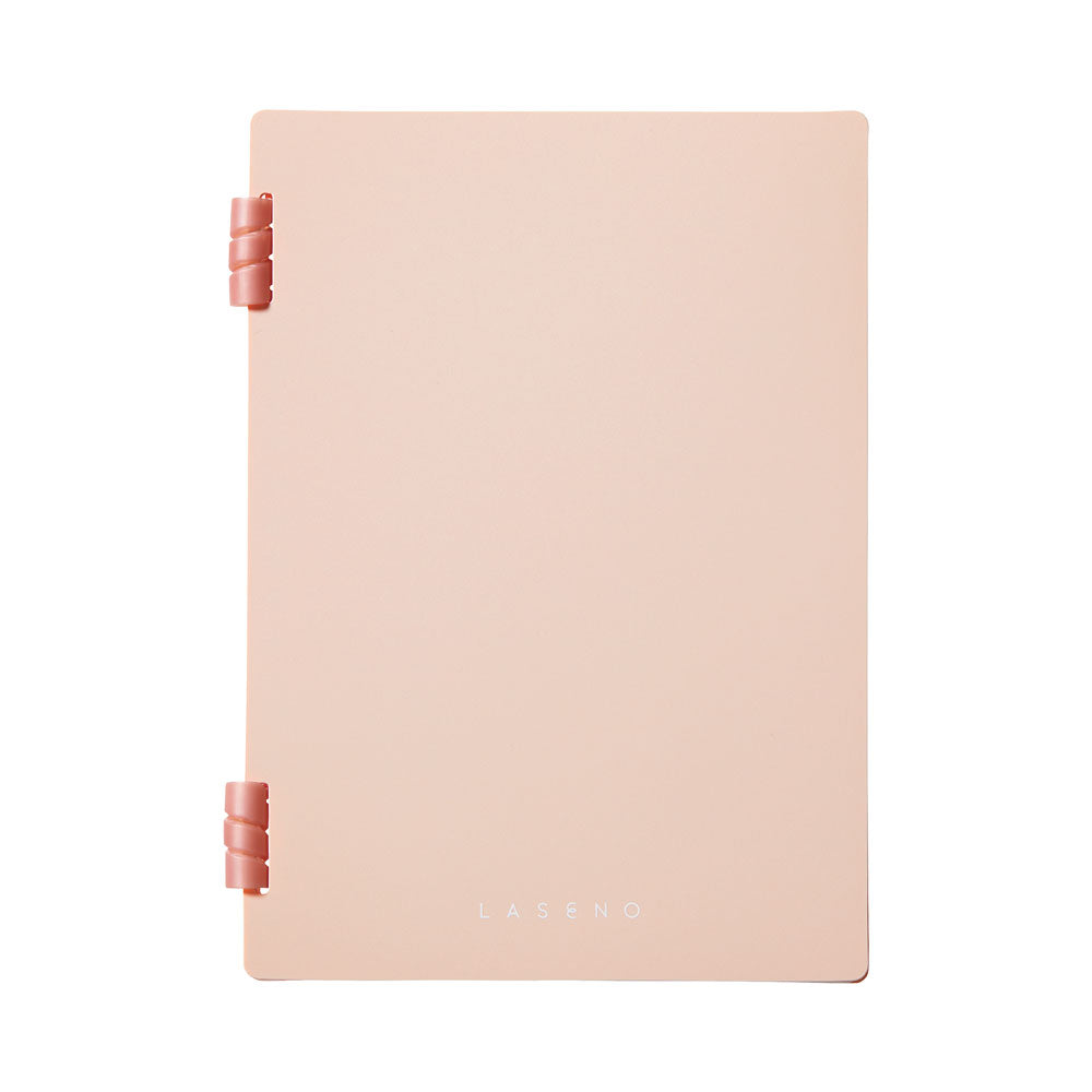 LASENO Spiral Notebook Pink, Soft Ring Notebook