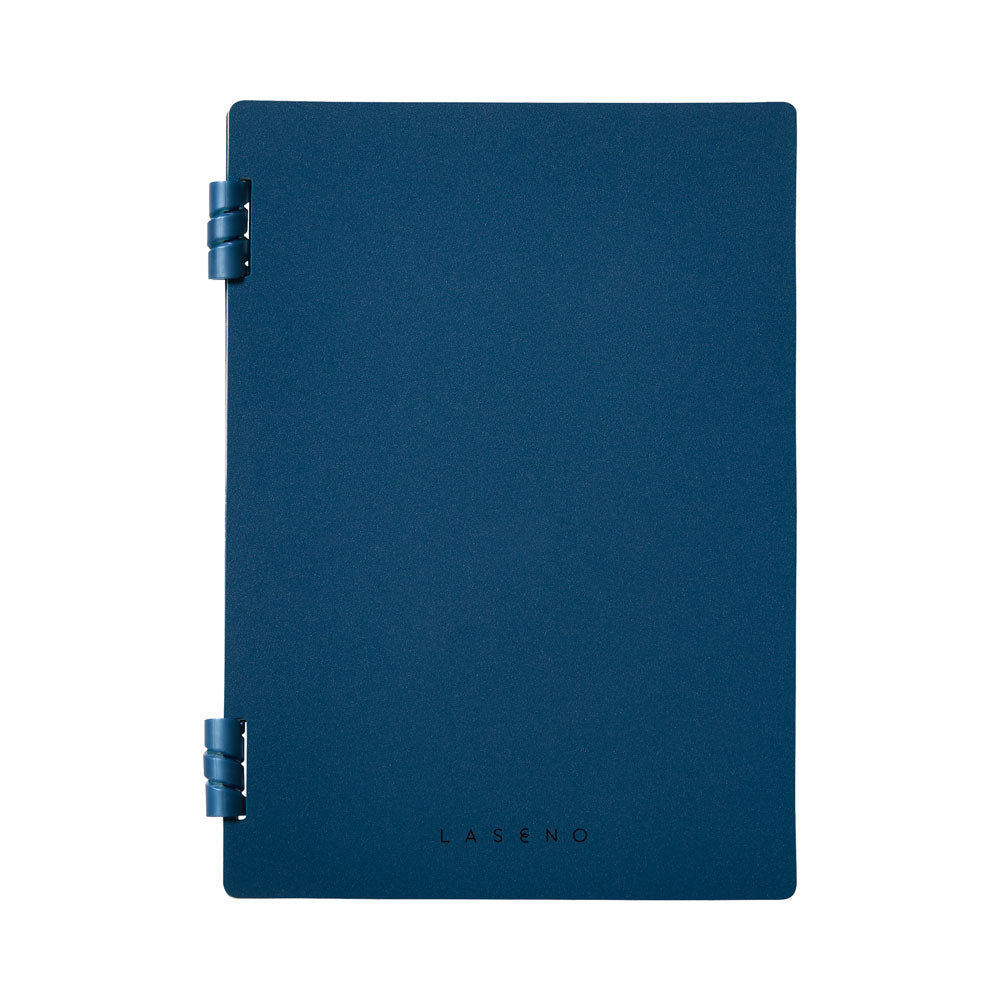 LASENO Spiral Notebook Navy , Soft Ring Notebook