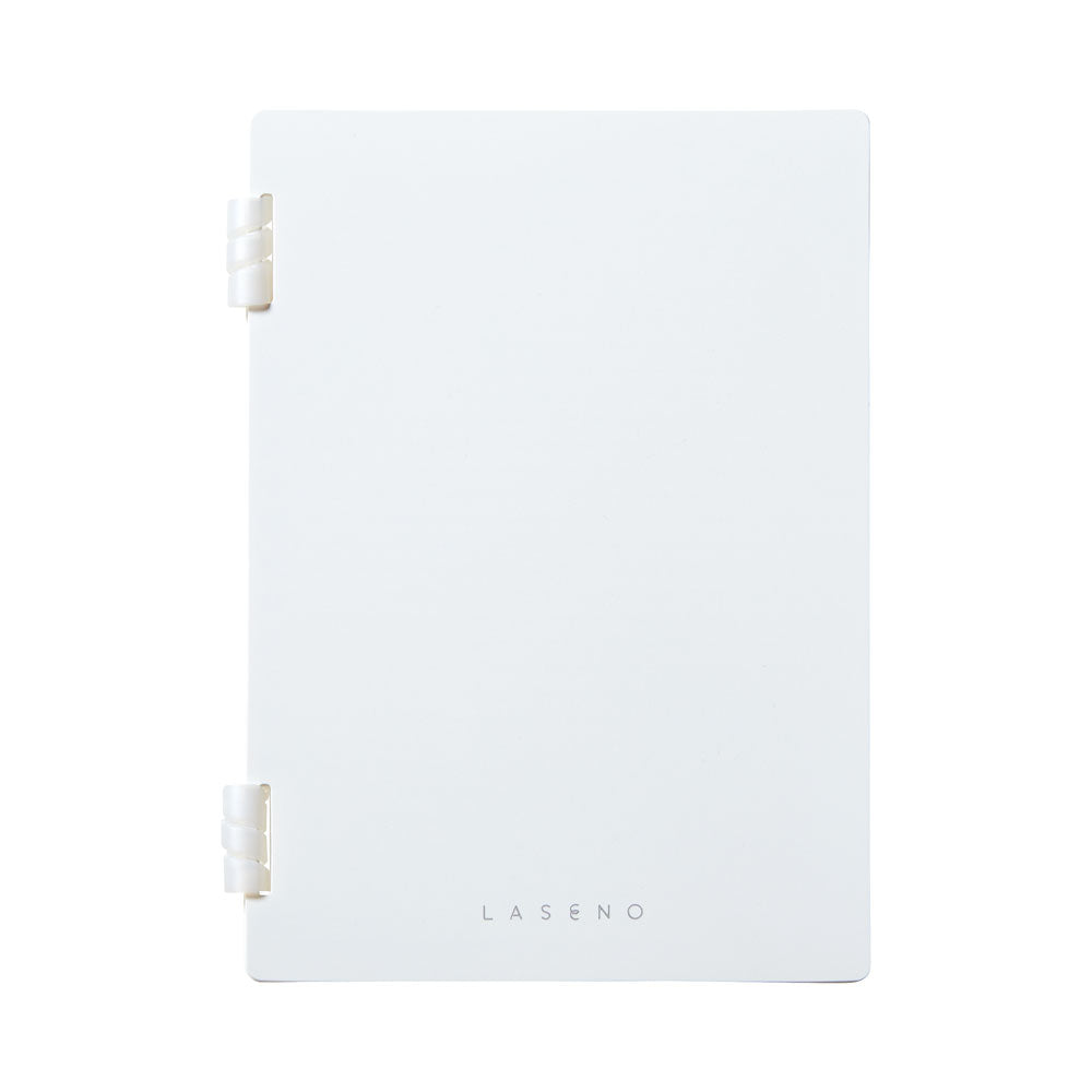 LASENO Spiral Notebook White , Soft Ring Notebook