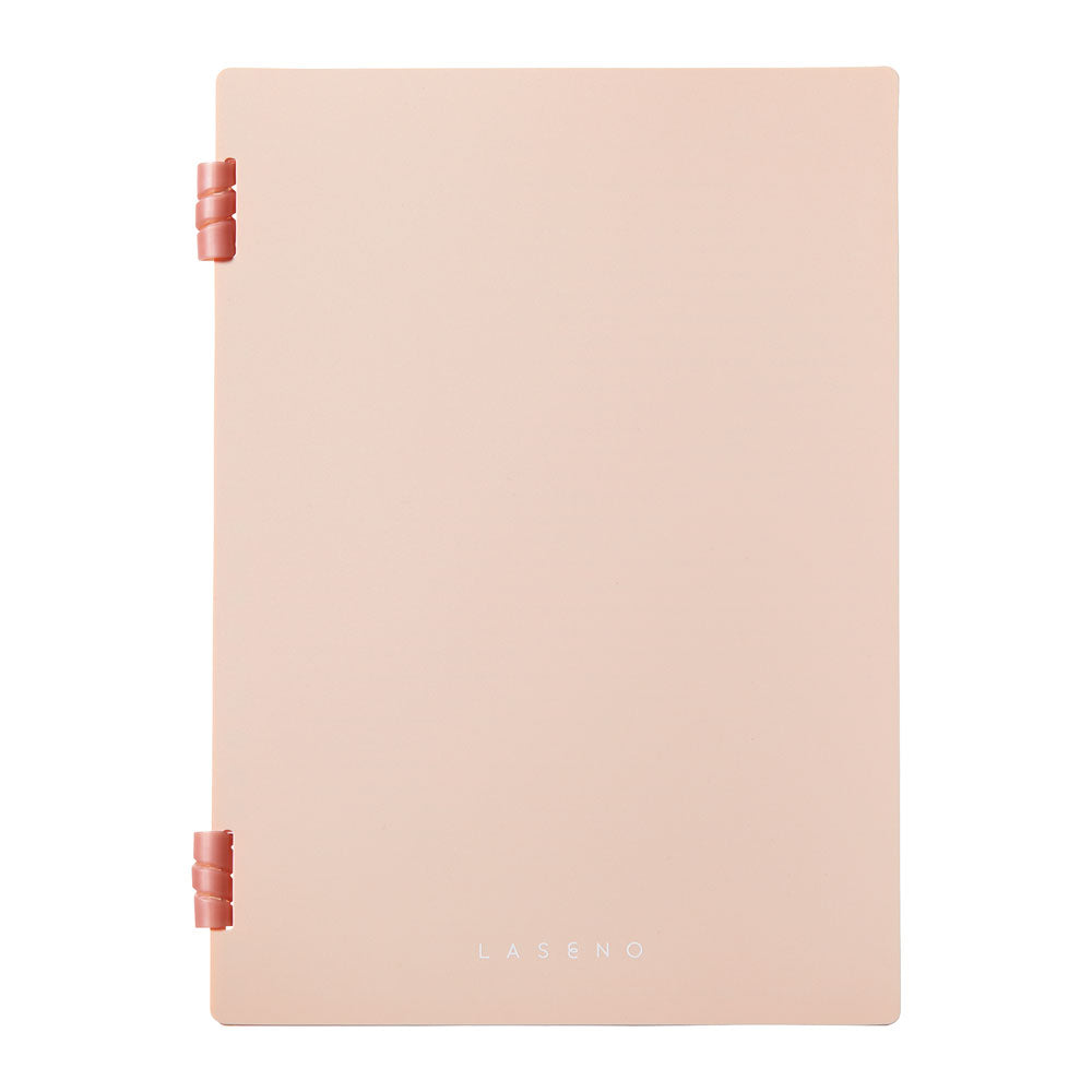 LASENO Spiral Notebook Pink, Soft Ring Notebook