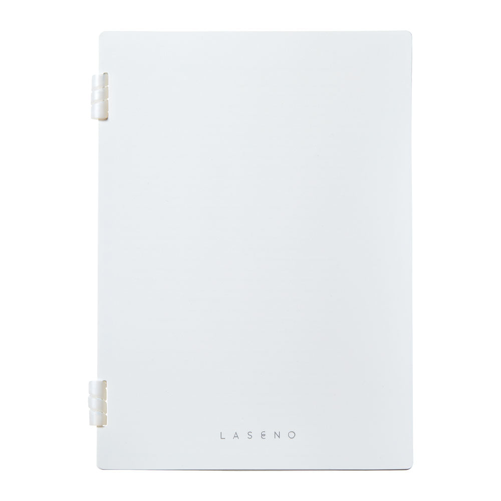 LASENO Spiral Notebook White , Soft Ring Notebook