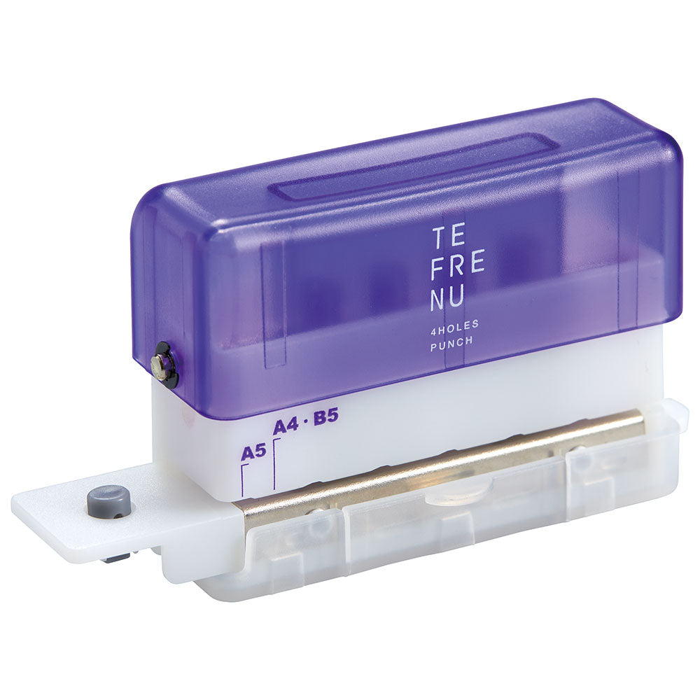 TEFRENU 4-hole Punch Purple