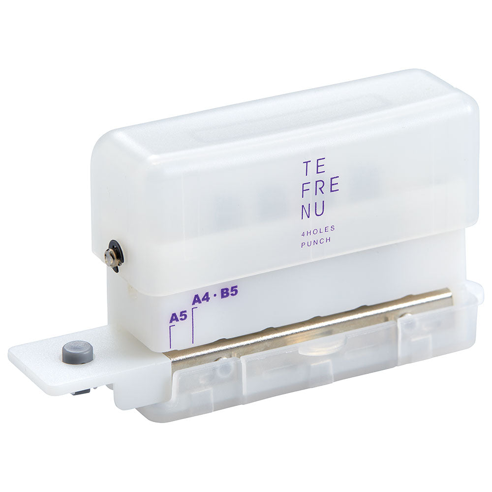 TEFRENU 4-hole Punch White