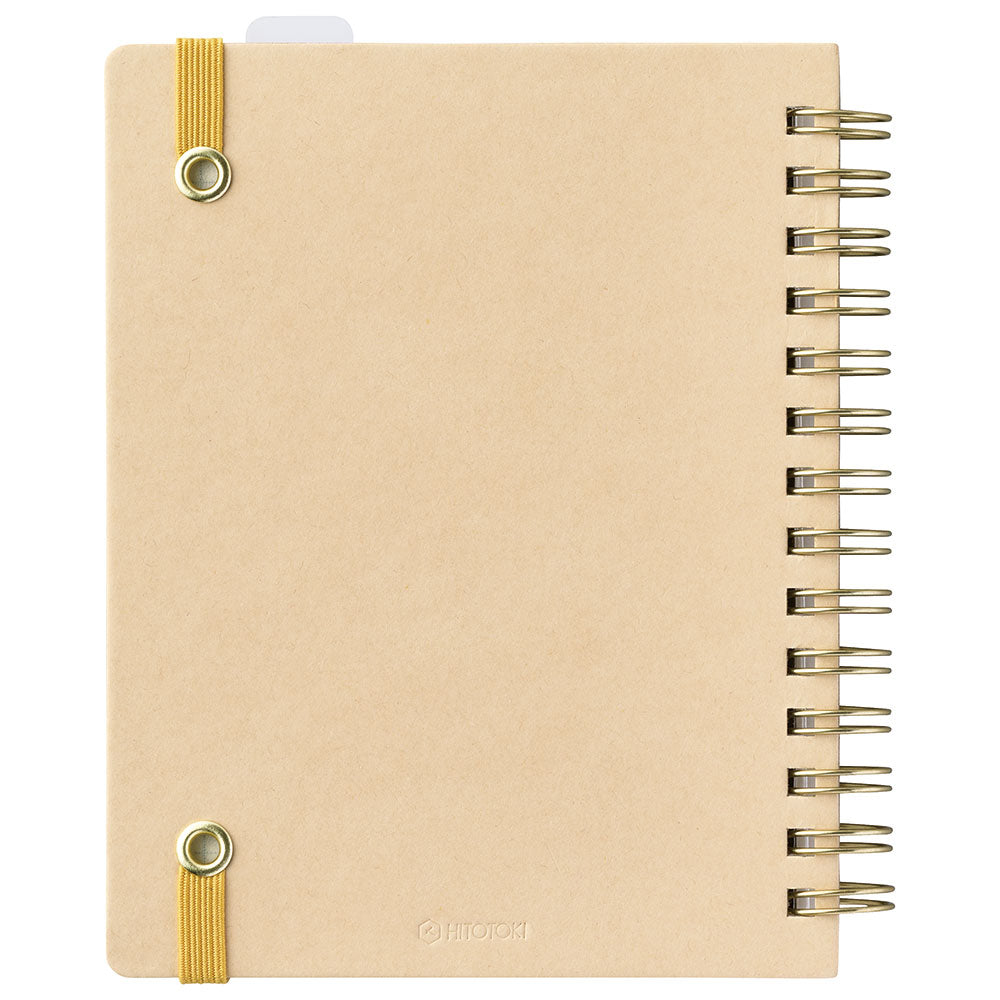 HITOTOKI NOTE Spiral Notebook Passport-size
