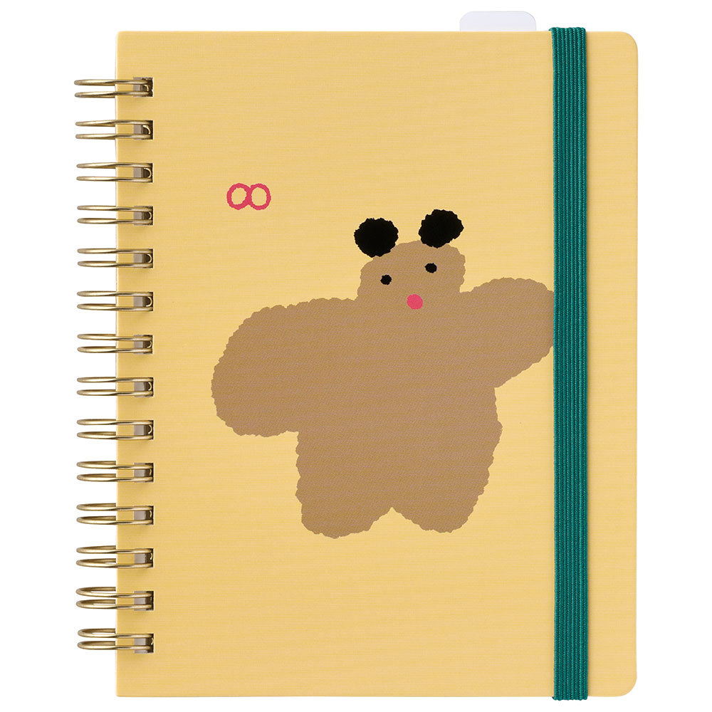 HITOTOKI NOTE Spiral Notebook Passport-size Doll