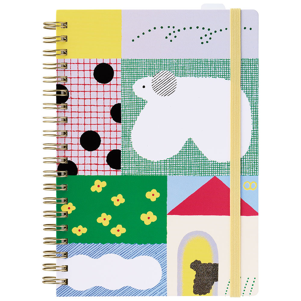 HITOTOKI NOTE Spiral Notebook Comic-size Stroll