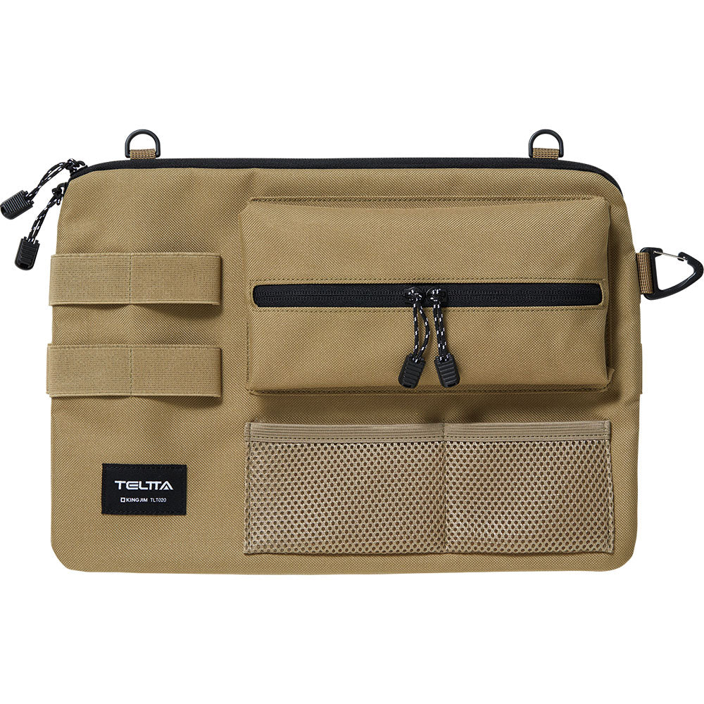 TELTTA Portable Desk Organizer, Multi-case Khaki