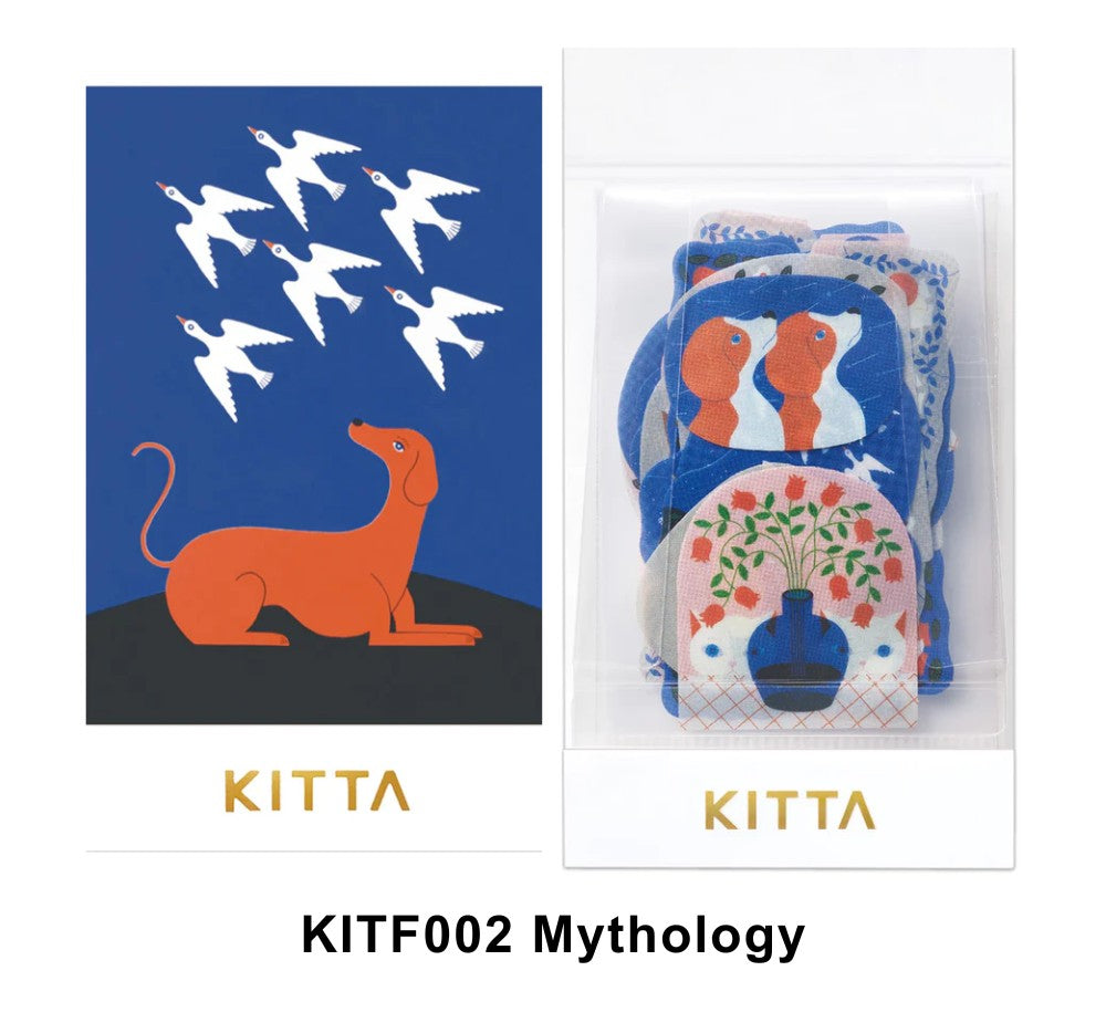 KITTA Flake Mythology ,Compact washi tape and sticker series