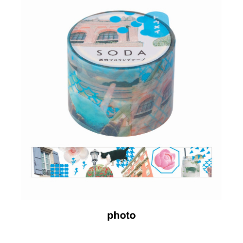 SODA Transparent Masking Tape photo