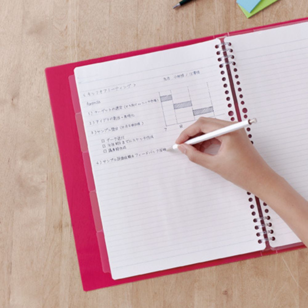 TEFRENU Binder Notebook