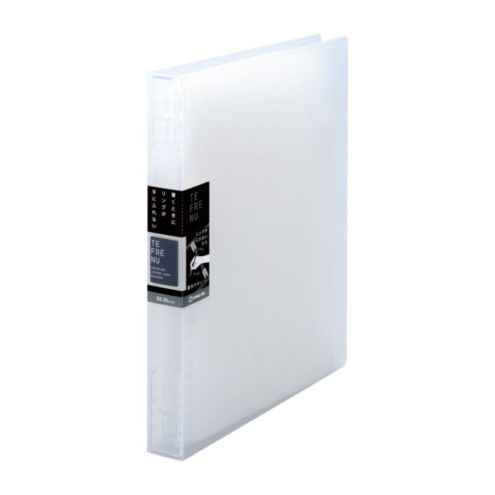 Binder Notebook TEFRENU B5 Wide Transparent