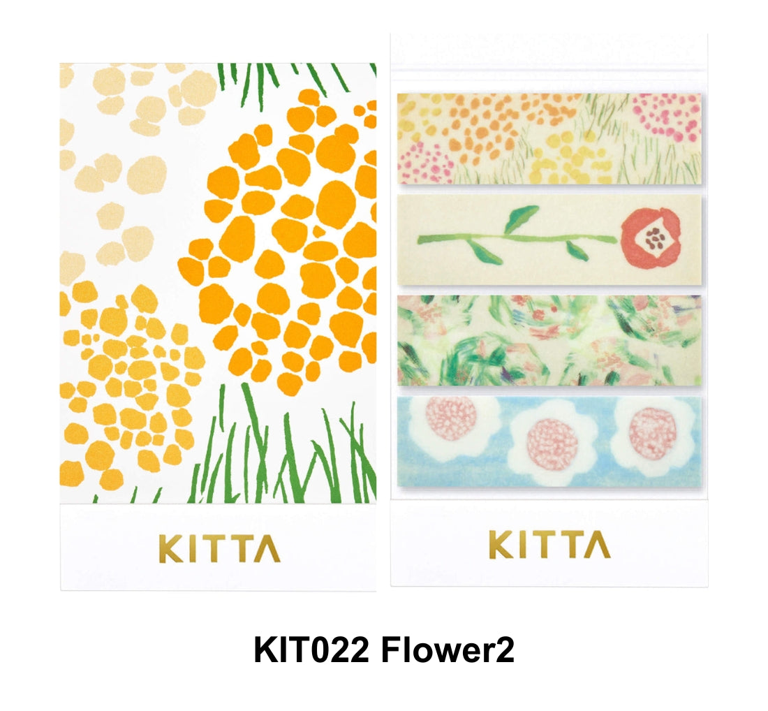 KITTA Basic Washi tapes