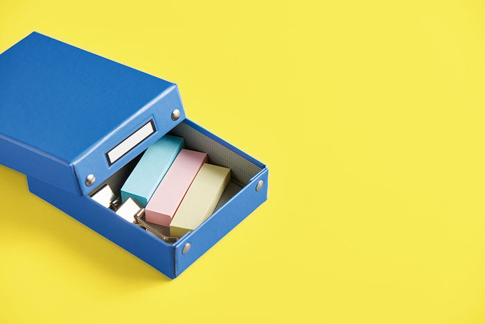 Miniaturized KING JIM Desk Tray