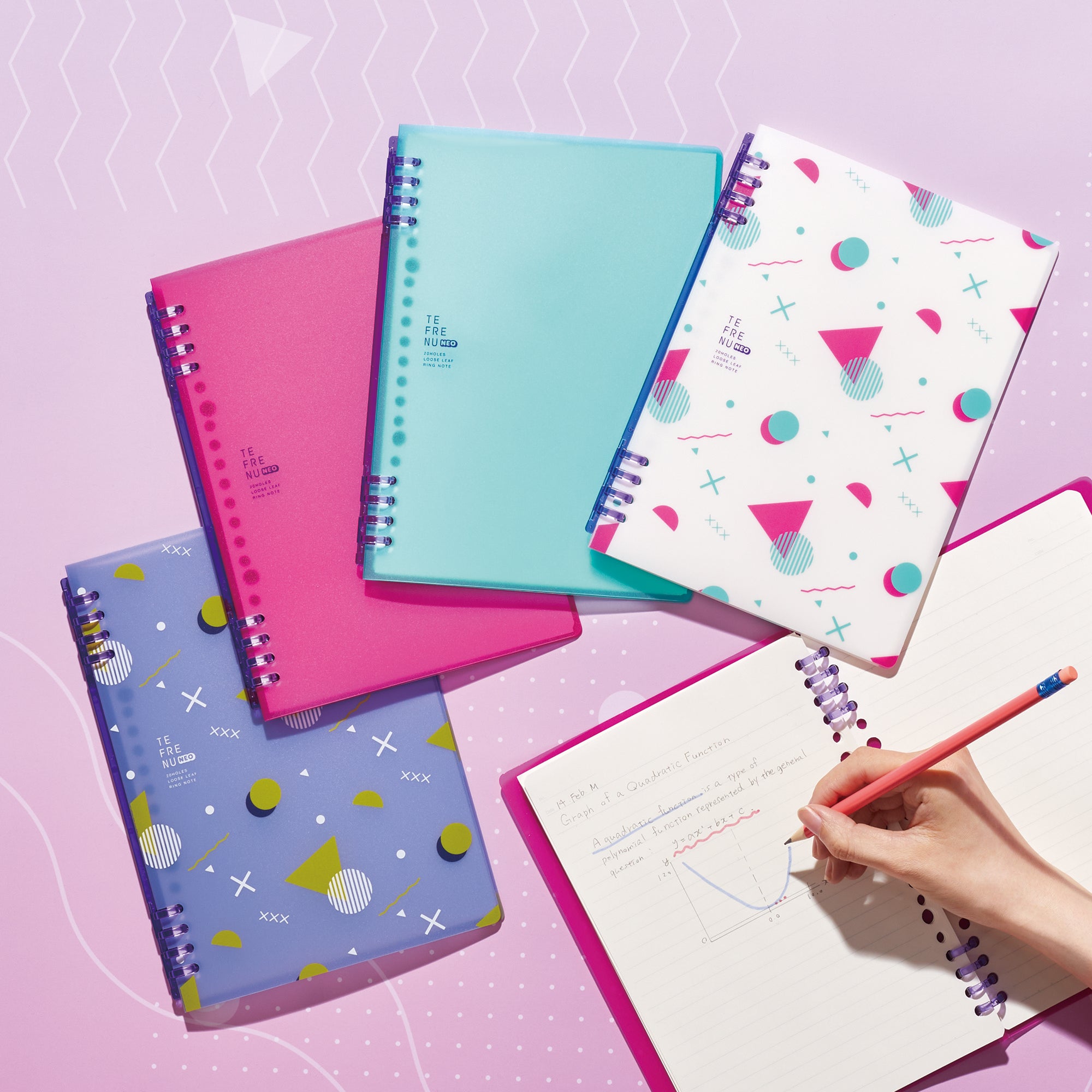 TEFRENU NEO, Spiral Notebook