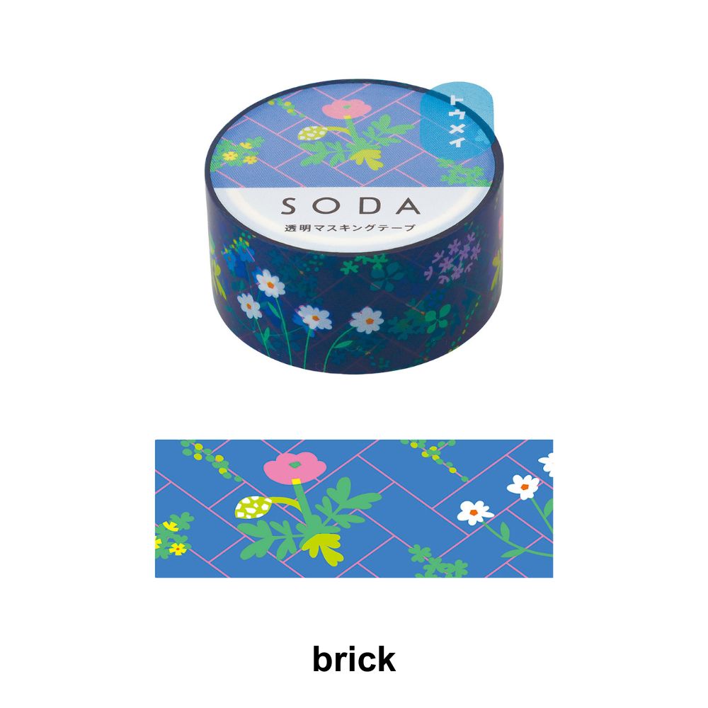 SODA Transparent Masking Tape brick