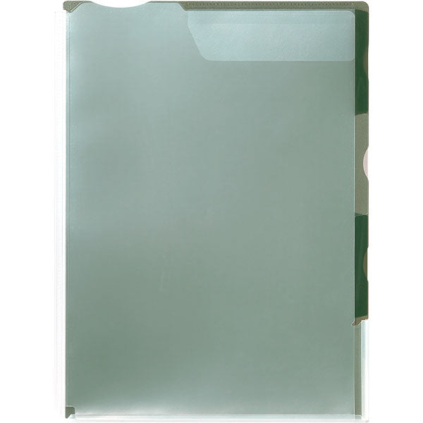 COLOR SELECTION SUPER HARD HOLDER / 3 indexes Green